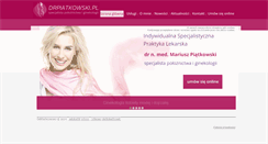 Desktop Screenshot of drpiatkowski.pl